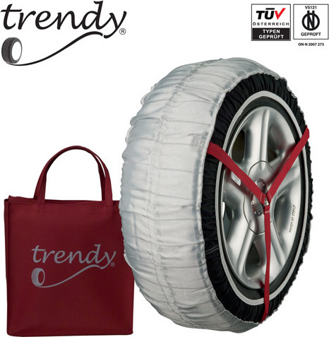 Picoya Trendy 48-L Αντιολισθητικές Χιονοκουβέρτες για Επιβατικό και 4x4 Αυτοκίνητο 2τμχ